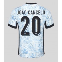 Portugali Joao Cancelo #20 Vieraspaita EM-Kisat 2024 Lyhythihainen